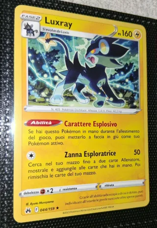Carte Pokémon Shinx e Luxio
