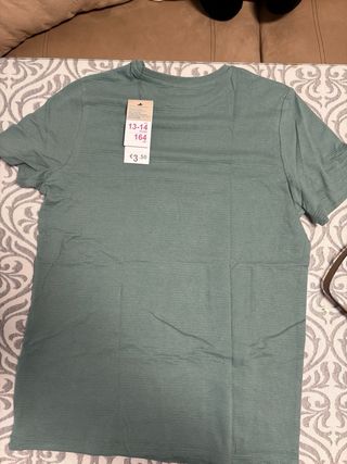 Camiseta verde Primark niño talla 13-14