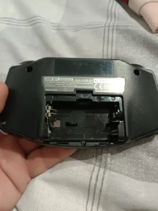 Console Nintendo Game Boy Advance Nera