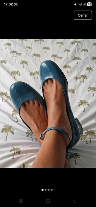 Zapatos planos Adeba azules