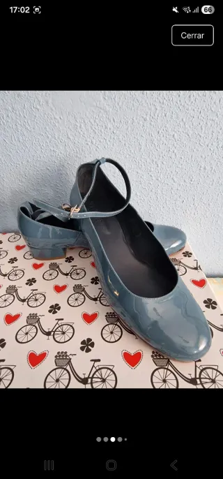 Zapatos planos Adeba azules