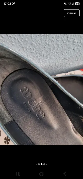 Zapatos planos Adeba azules