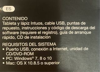 Tableta Gráfica Wacom Intuos Art (M)