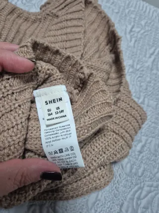 Jersey SHEIN camel niño/a (13-14 años)