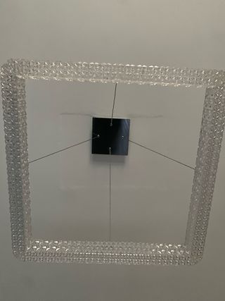 Lampadario effetto cristallo moderno