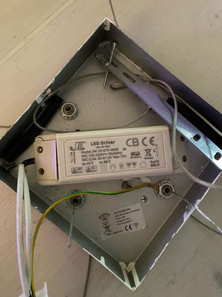 Lampadario effetto cristallo moderno