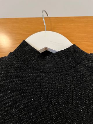 Vestido negro brillo Subdued Talla XS