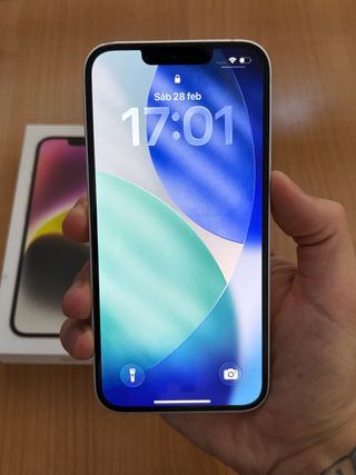 iPhone 14 Bianco 83% Batteria