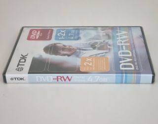 TDK DVD-RW 1-2x 4.7 GB Dati/Video