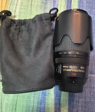 Equipo fotográfico Nikon