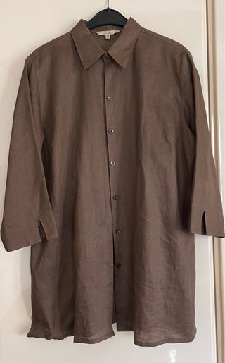 Camicia Zara 100% Ramie Tg XL