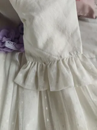 Vestido Comunión Blanco Talla 9-10 años