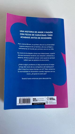 Antes de diciembre y despues de diciembre
