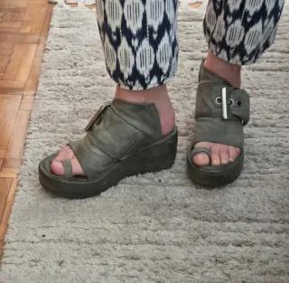 Sandalias piel A.S.98 sin estrenar