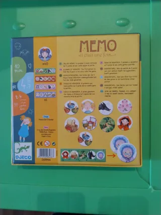 Juego de mesa MEMO Il était une fois...
