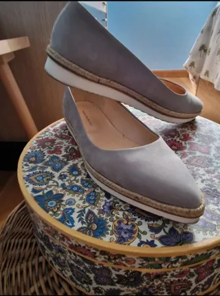 Zapatos planos grises Fabio Rusconi