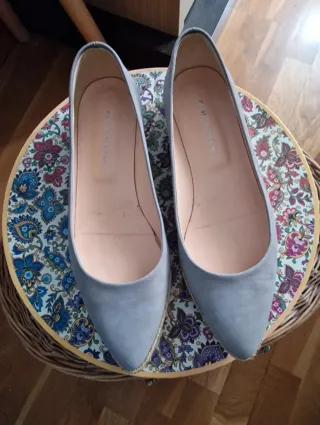 Zapatos planos grises Fabio Rusconi