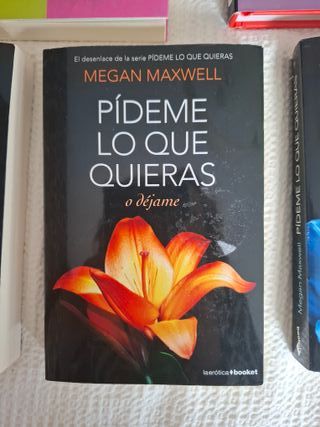 Lote de 5 libros de temática erótica - Megan Maxwe