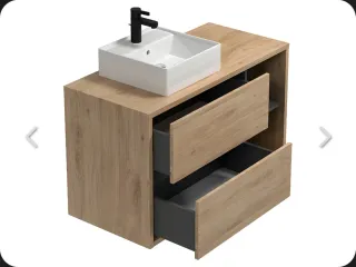 Mueble de baño madera
