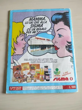 Album figurine Sorella Acqua 1991 Panini