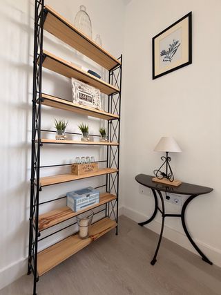 Estantería Industrial Vintage Hierro y Madera