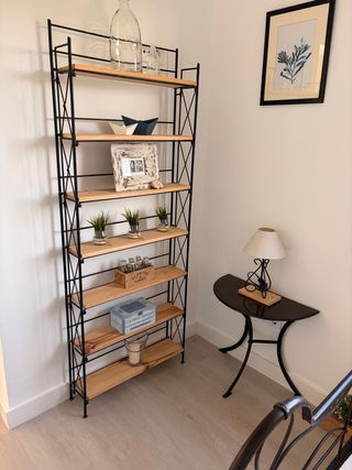 Estantería Industrial Vintage Hierro y Madera