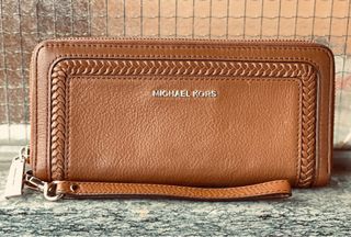 Portafoglio Michael Kors originale marrone