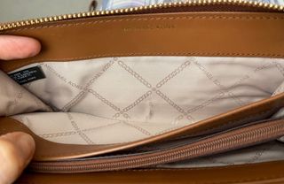 Portafoglio Michael Kors originale marrone