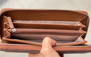 Portafoglio Michael Kors originale marrone