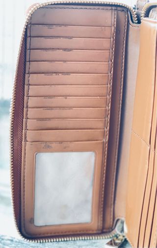 Portafoglio Michael Kors originale marrone