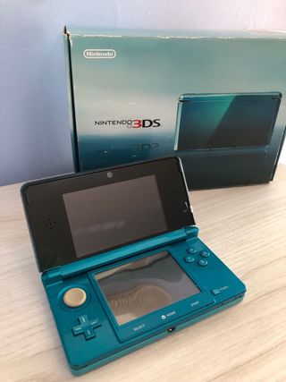 Nintendo 3DS Blu completa