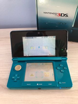 Nintendo 3DS Blu completa
