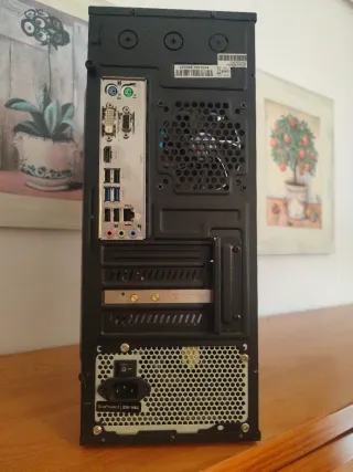 Ordenador Sobremesa Zalman disco duro SSD 500 i3