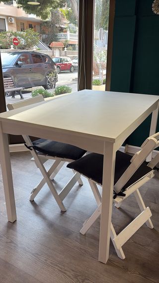 Mesa Comedor Ikea Blanca 117x75