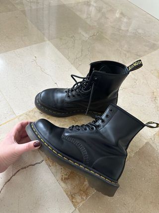 Botas Dr. Martens Talla 38 Negras