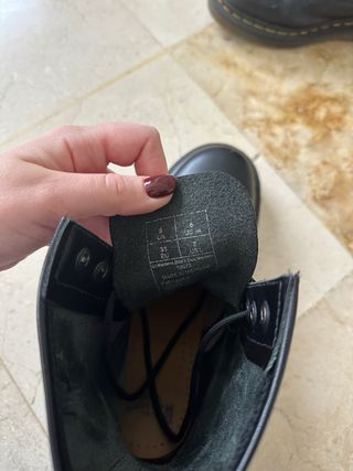 Botas Dr. Martens Talla 38 Negras