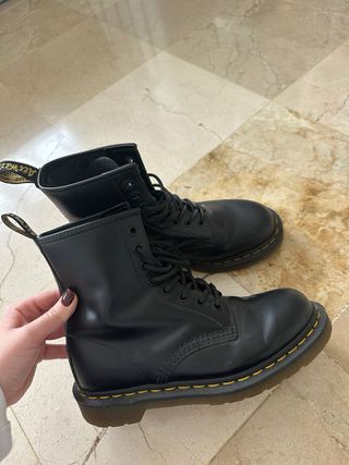 Botas Dr. Martens Talla 38 Negras