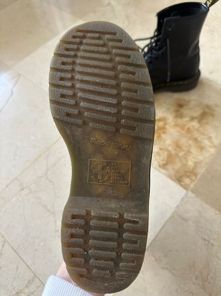 Botas Dr. Martens Talla 38 Negras