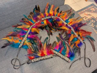 Accesorios Plumas Disfraces Fiesta