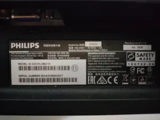 Monitor Philips 223V LED Nero