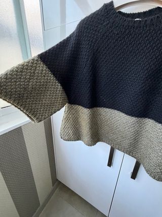 Jersey MISLEY Talla Única Negro y Verde Oliva