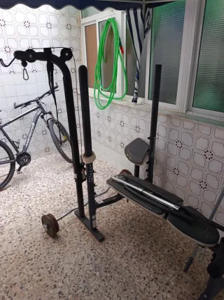 Banco de pesas multifunción