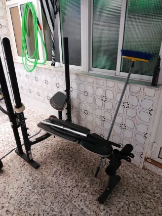 Banco de pesas multifunción