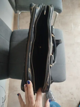 Maletín Tous Negro y Marrón