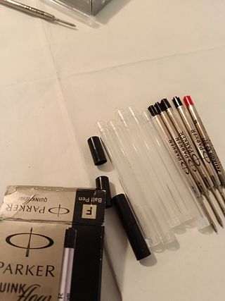 Refill Parker punta fine nera