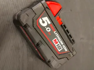 Batteria Milwaukee M18 5.0 Ah REDLITHIUM