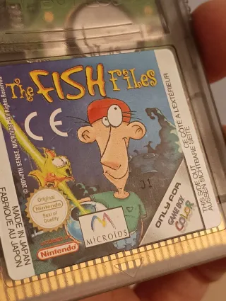 Gioco The Fish Files per Game Boy Color + Manuale
