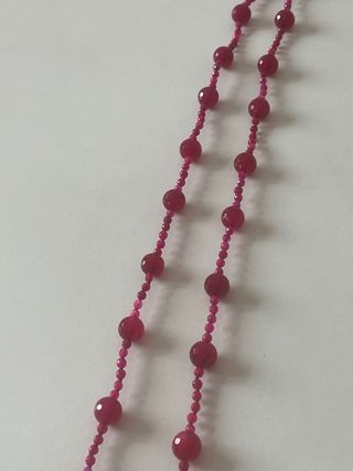 Collana Giada Rosa