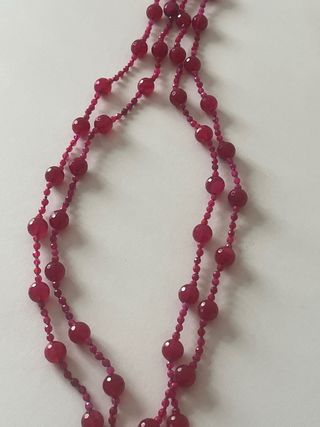 Collana Giada Rosa