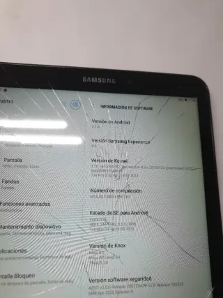 Tablet Samsung 10 Nero